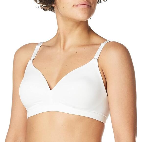 New Warner's Womens 34B Blissful Benefits Super Soft Wireless Lightly Lined Bra - Picture 1 of 5